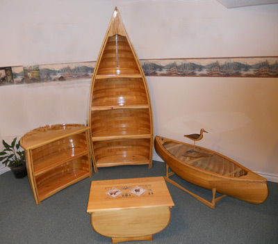 For twenty years we have been building canoes and canoe furniture 